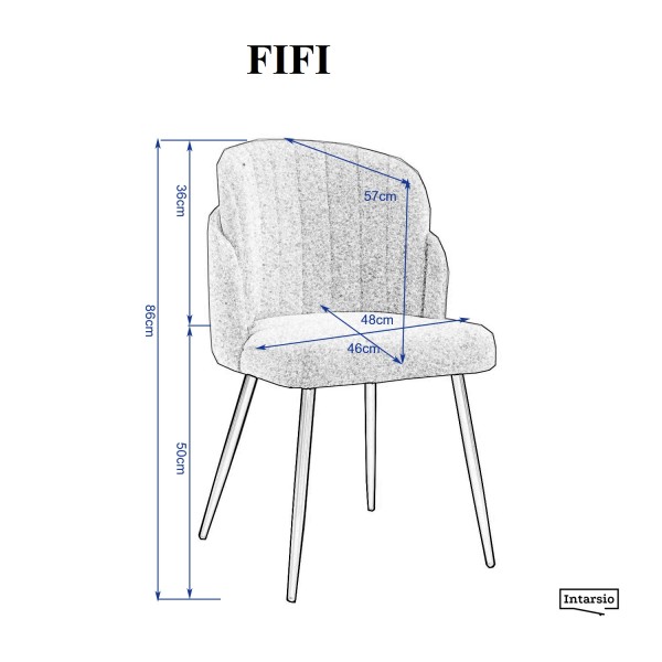 Стілець Fifi - комфорт і стиль для вашої кухні