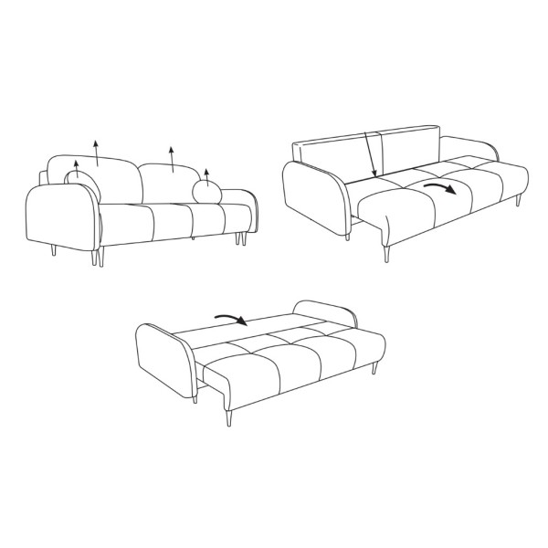 Диван розкладний Cloud