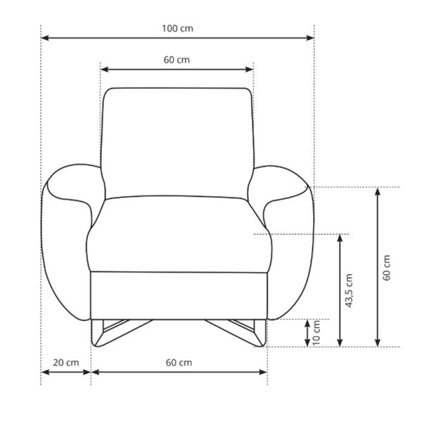Крісло Avesta – стильний вибір для вашої вітальні
