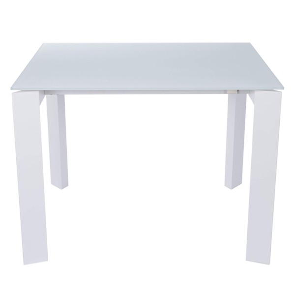 Стіл Bristol S білий – сучасний розкладний стіл для кухні