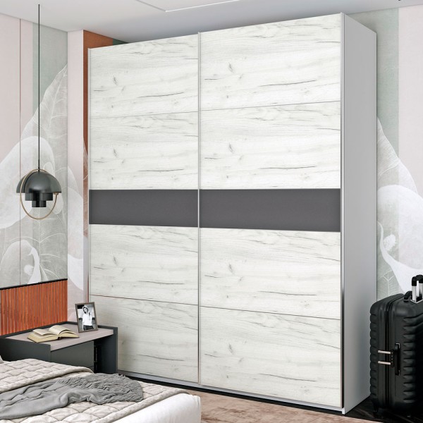 Шафа-купе G-Caiser 200 2 ДСП / 4 частини – ідеальний вибір для вашої спальні