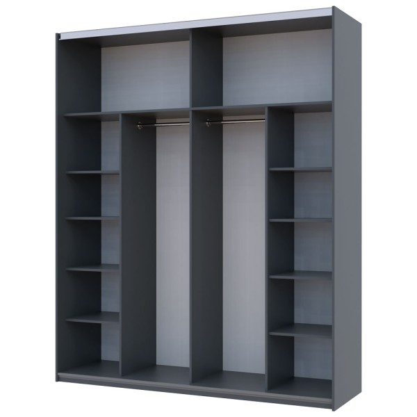 Шафа-купе G-Caiser 200 2 ДСП / 4 частини – ідеальний вибір для вашої спальні