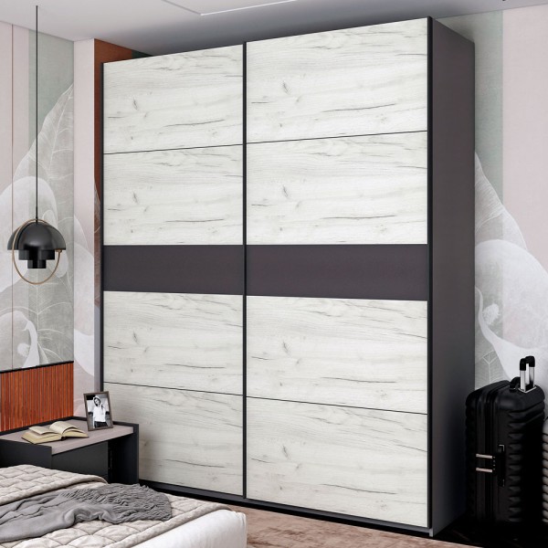 Шафа-купе G-Caiser 200 2 ДСП / 4 частини – ідеальний вибір для вашої спальні