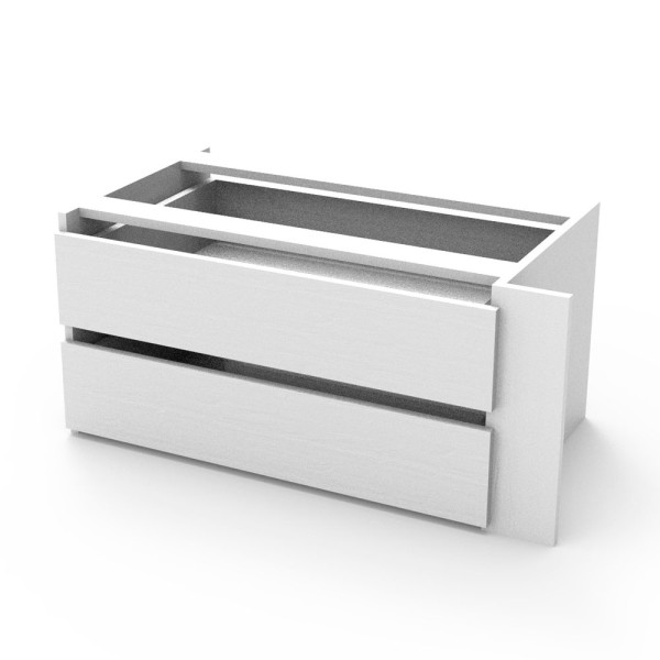 Шафа-купе L-Caiser 180 2 ДСП з шухлядами - стильна та функціональна меблі для вашої спальні