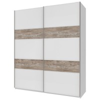 Шафа-купе L-Caiser 180 2 ДСП з шухлядами