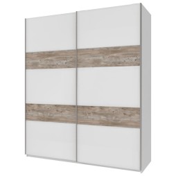 Шафа-купе L-Caiser 180 2 ДСП з шухлядами