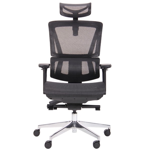 Крісло Agile Black Alum – комфорт для роботи та відпочинку