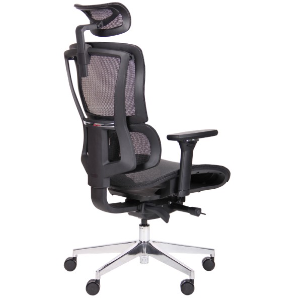 Крісло Agile Black Alum – комфорт для роботи та відпочинку