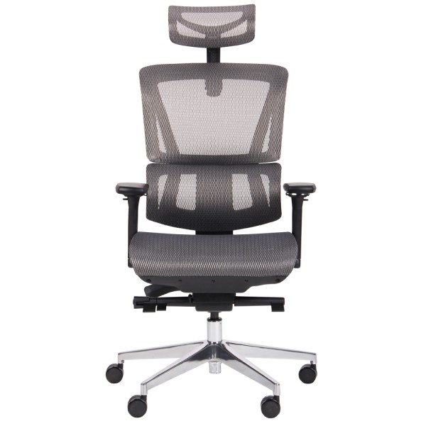 Крісло Agile Black Alum – комфорт для роботи та відпочинку