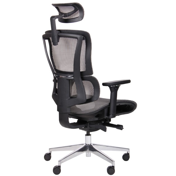 Крісло Agile Black Alum – комфорт для роботи та відпочинку