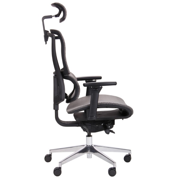 Крісло Agile Black Alum – комфорт для роботи та відпочинку