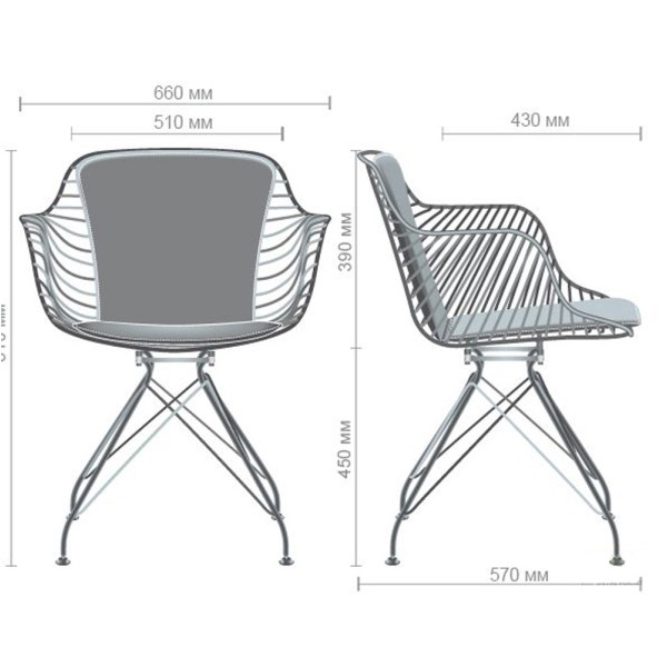 Крісло Ibis — сучасне крісло для вашого інтер'єру