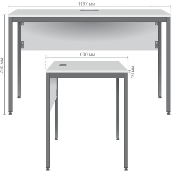 Стіл письмовий Осло – комфорт та стиль для вашого офісу