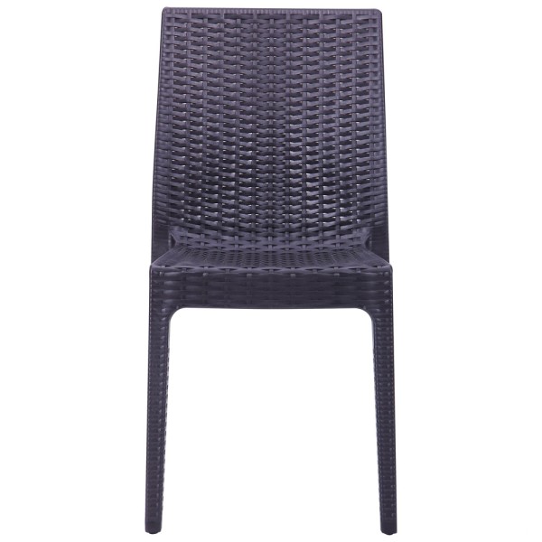 Стілець Selen пластик під ротанг для кухні та саду