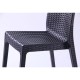 Стілець Selen пластик під ротанг для кухні та саду
