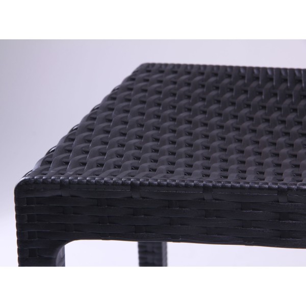 Стілець Selen пластик під ротанг для кухні та саду