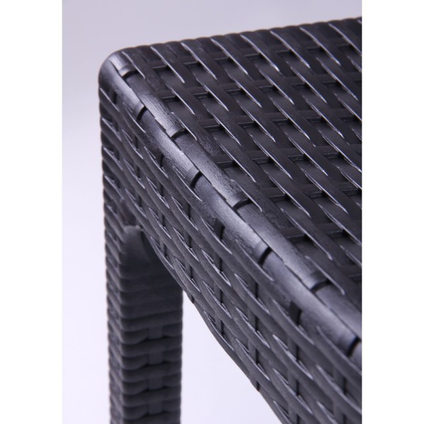 Стілець Selen пластик під ротанг для кухні та саду