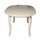 Кухонний стіл Хлоя 153-191 см айворі