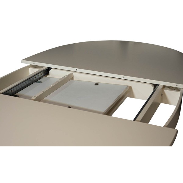 Кухонний стіл Хлоя 153-191 см айворі