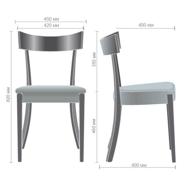 Стілець обідній Грінфорд - класичний стиль для вашої кухні