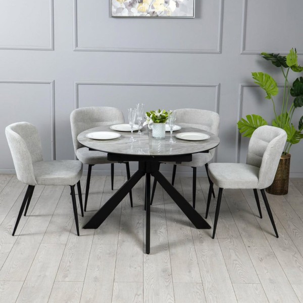 Стіл Асті — стильний круглий стіл для вашої кухні