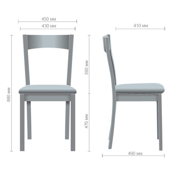 Стілець обідній Річард - класика для вашої кухні