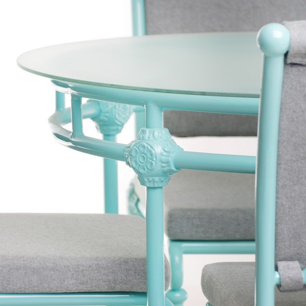 Стіл Верона круглий для кухні та вулиці