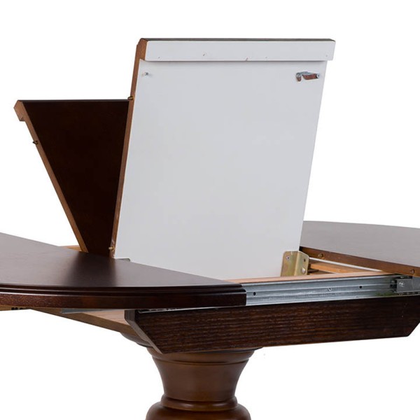 Стіл обідній Анжеліка – круглий розкладний стіл для кухні