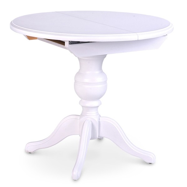 Стіл обідній Анжеліка – круглий розкладний стіл для кухні