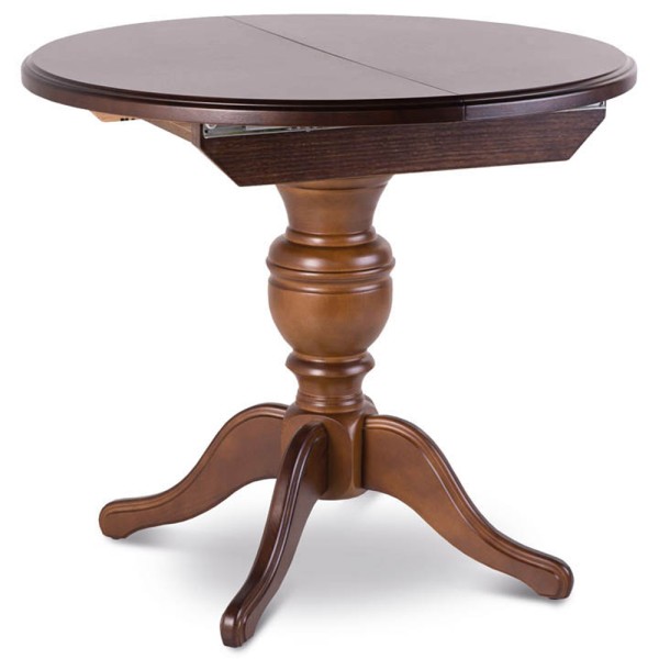 Стіл обідній Анжеліка – круглий розкладний стіл для кухні