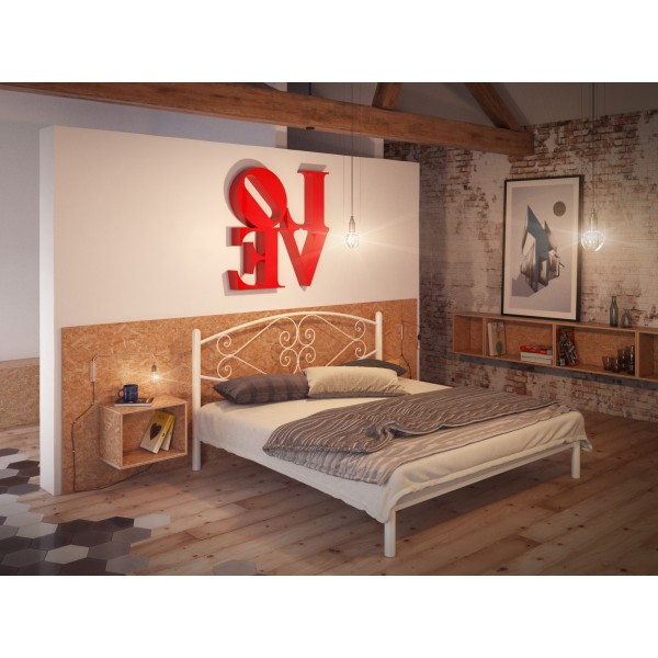 Ліжко Камелія - стильне металеве ліжко для вашої спальні