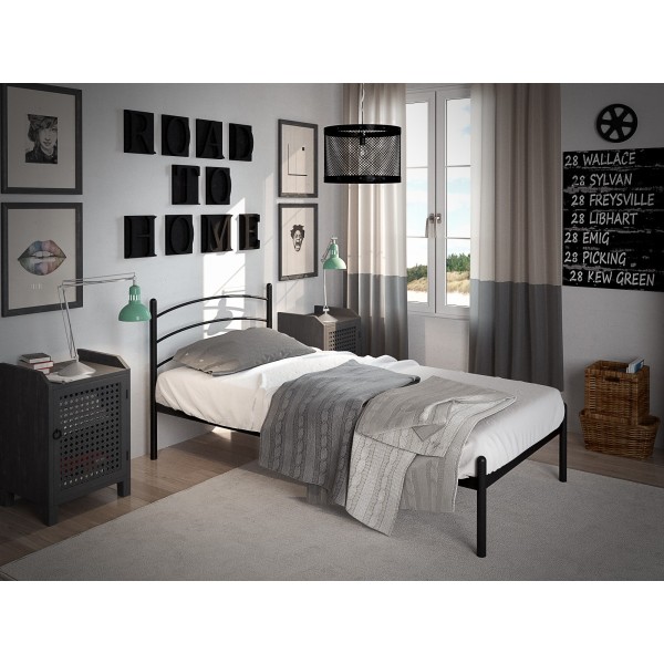 Ліжко Маранта міні – Сучасне металеве ліжко для дітей