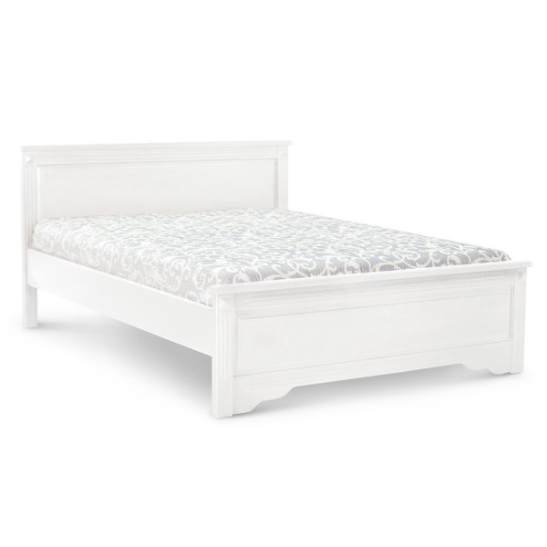 Ліжко Єва - Класичне дерев'яне ліжко з масиву вільхи