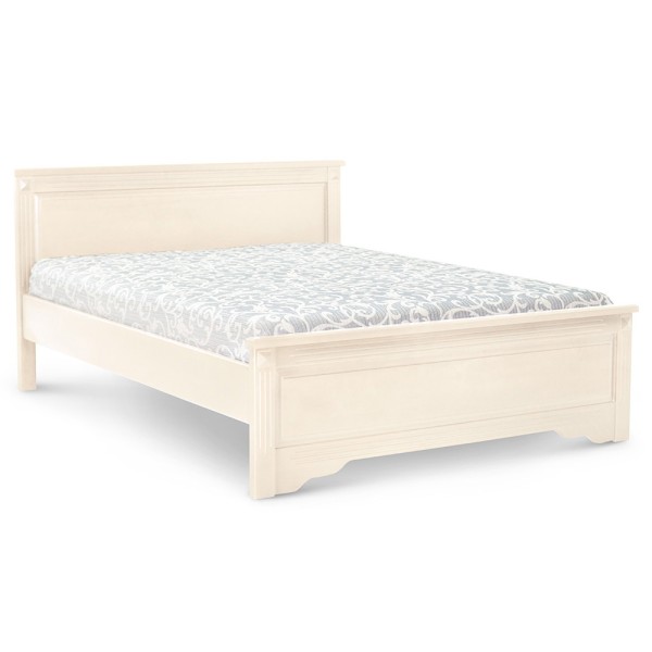 Ліжко Єва - Класичне дерев'яне ліжко з масиву вільхи