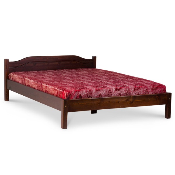 Ліжко Л-206 з дерева сосни для вашої спальні