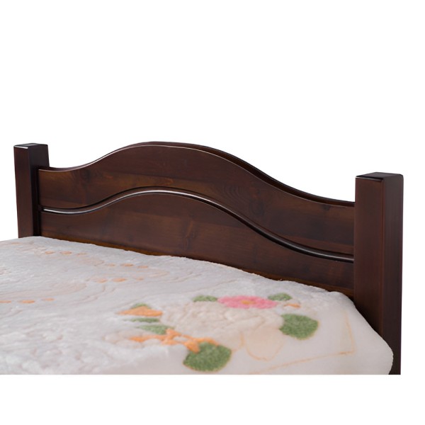 Ліжко Л-104 з масиву сосни для спальні