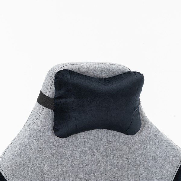 Крісло ігрове GamePro GC715DG Dark grey Linen fabric