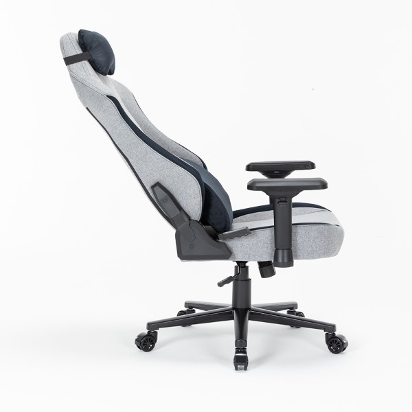 Крісло ігрове GamePro GC715DG Dark grey Linen fabric