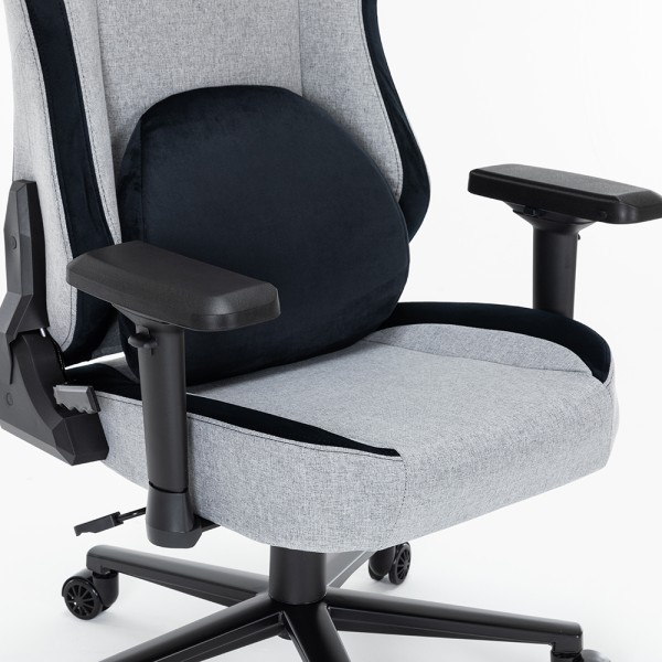 Крісло ігрове GamePro GC715DG Dark grey Linen fabric