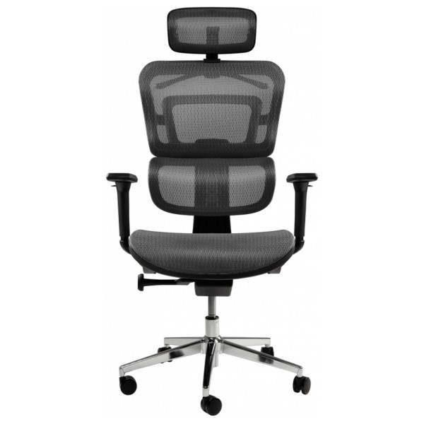 Крісло B-517M: стильне та зручне офісне крісло з підголовником