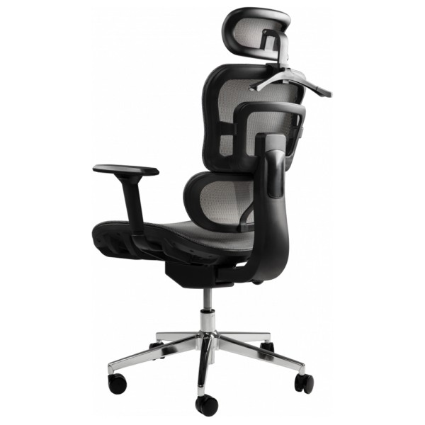 Крісло B-517M: стильне та зручне офісне крісло з підголовником