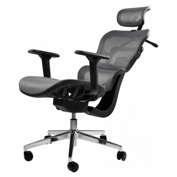 Крісло B-517M: стильне та зручне офісне крісло з підголовником