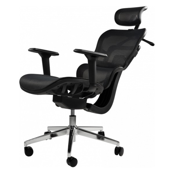 Крісло B-517M: стильне та зручне офісне крісло з підголовником