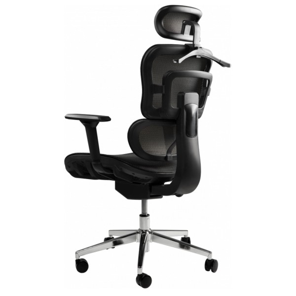 Крісло B-517M: стильне та зручне офісне крісло з підголовником