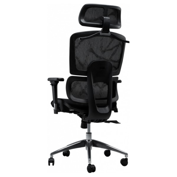 Крісло B-522 - сучасне офісне крісло з підголовником та обертанням