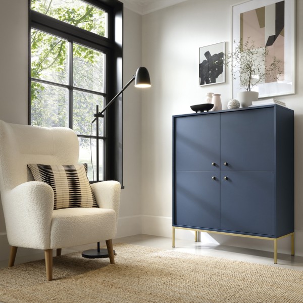 Комод Mono MK104 Gold – Сучасний стиль для вашої вітальні