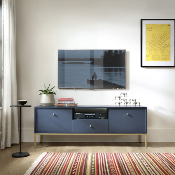 Тумба під ТВ Mono MRTV154 Gold - стиль та функціональність для вашої вітальні