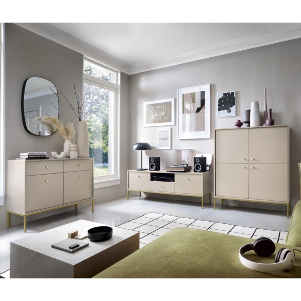 Тумба під ТВ Mono MRTV154 Gold - стиль та функціональність для вашої вітальні