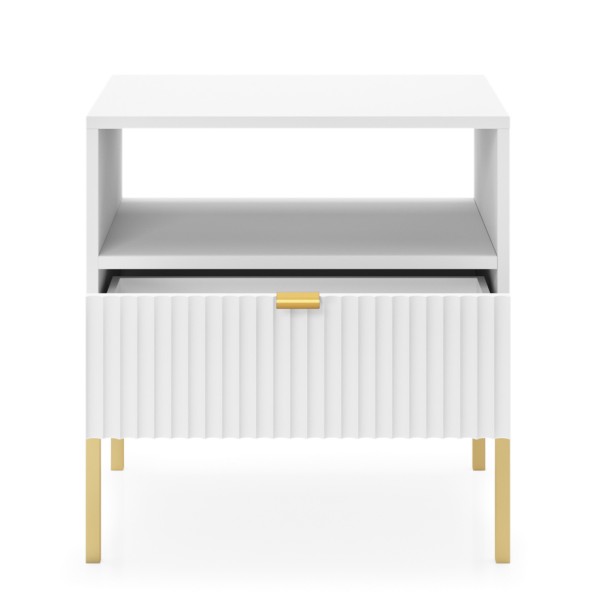 Тумба приліжкова Nova S54 Gold — стиль та функціональність у кожному елементі
