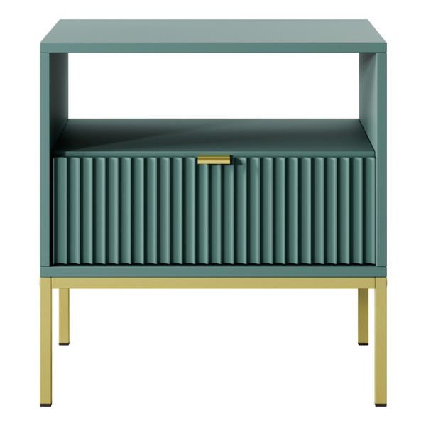 Тумба приліжкова Nova S54 Gold — стиль та функціональність у кожному елементі